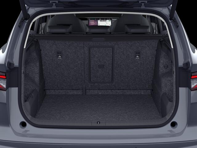 Skoda Enyaq iV 85 Sportline Elektromotor 286 PK | 21" lichtmetalen velgen | Trekhaak | Head-Up Display | Light band | Canton Sound | 360 graden camera |