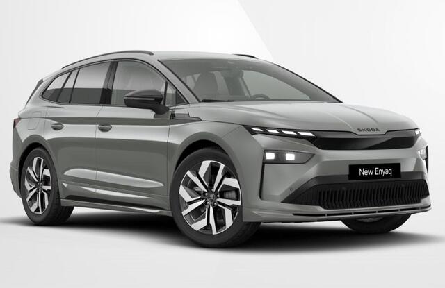 Skoda Enyaq iV 85 Sportline | Trekhaak | LED Matrix | Adaptive cruise control | Variabele laadruimtevloer |