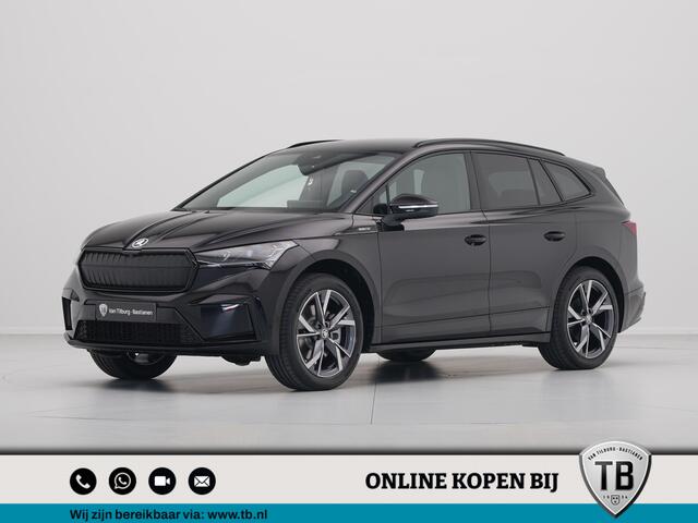 Skoda Enyaq iV 85 Elektromotor 286 1AT Sportline | 20" lichtmetalen velgen Taurus, antraciet gepolijst | Driving mode select | ESC (Elektronische Stabiliteits Controle)