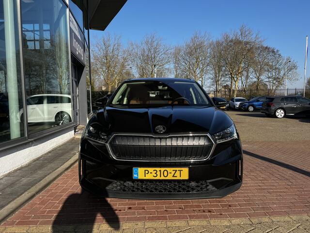 Skoda Enyaq iV 80 First Edition / Warmtepomp / Achteruitrijcamera / lederen interieur / Lane assist / Verwarmbare stoelen voor en achter