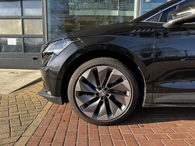 Skoda Enyaq iV 80 First Edition / Warmtepomp / Achteruitrijcamera / lederen interieur / Lane assist / Verwarmbare stoelen voor en achter