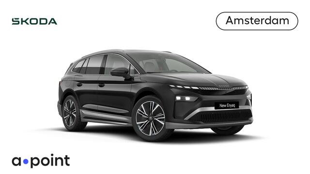 Skoda Enyaq iV 85 Business Edition 286 pk | Business upgrade pakket - ADVANCED | Panoramadak | Lodge | 20 inch lichtmetalen velgen