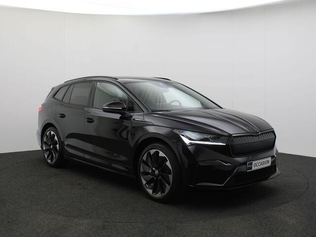 Skoda Enyaq iV 60 Sportline 180pk Automaat Adaptive cruise control, LED matrix koplampen, Elektrische achterklep, Stuurwiel verwarmd, Navigatie, Achteruitrijcamera, Stoelverwarming