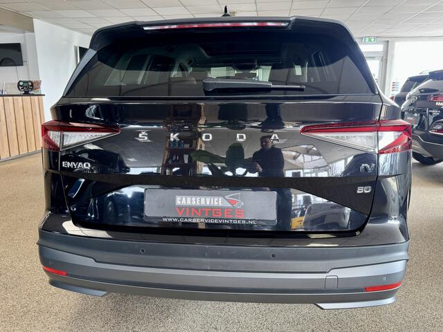 Skoda Enyaq iV 80 Panoramadak,Leder Memory Seats, Trekhaak PDC,Pano, Trekhaak,Leder