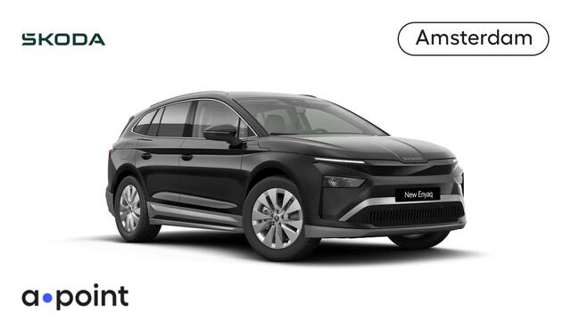 Skoda Enyaq iV 60 Selection 204 pk | Business upgrade pakket - CLEVER | Trekhaak wegklapbaar