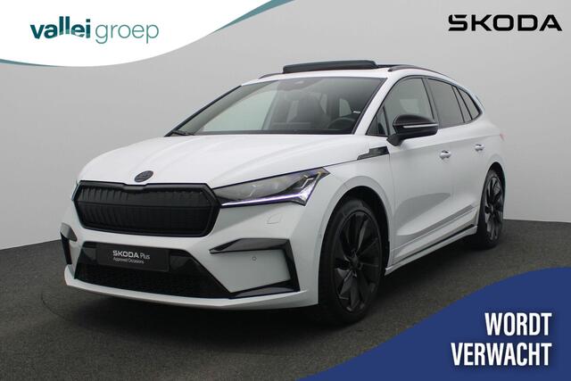 Skoda Enyaq iV 60 180 pk Sportline | Panoramadak | Navigatie | Achteruitrijcamera | Stoelverwarming | 21 inch lichtmetalen velgen