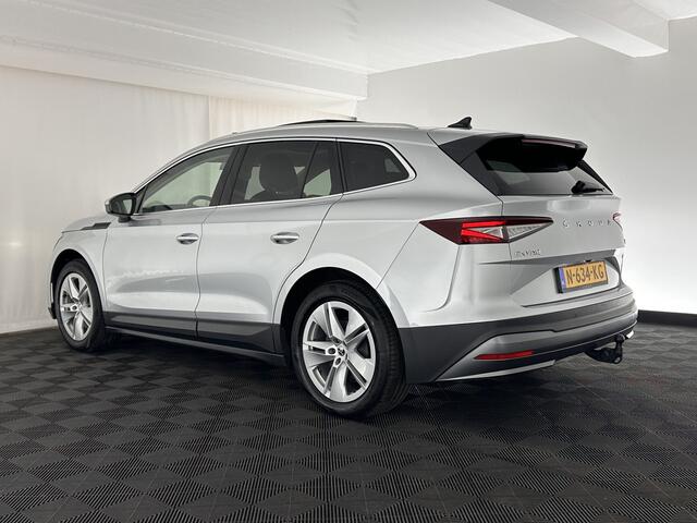 Skoda Enyaq iV 80 [ 3-Fase ] (INCL-BTW) *PANO | HEAD-UP | FULL-LEATHER | ADAPTIVE-CRUISE | MEMORY-PACK | FULL-LED | DIGI-COCKPIT | BLIND-SPOT | NAVI-FULLMAP | DIGI-COCKPIT | KEYLESS | CAMERA | SPORT-SEATS | KEYLESS | AMB