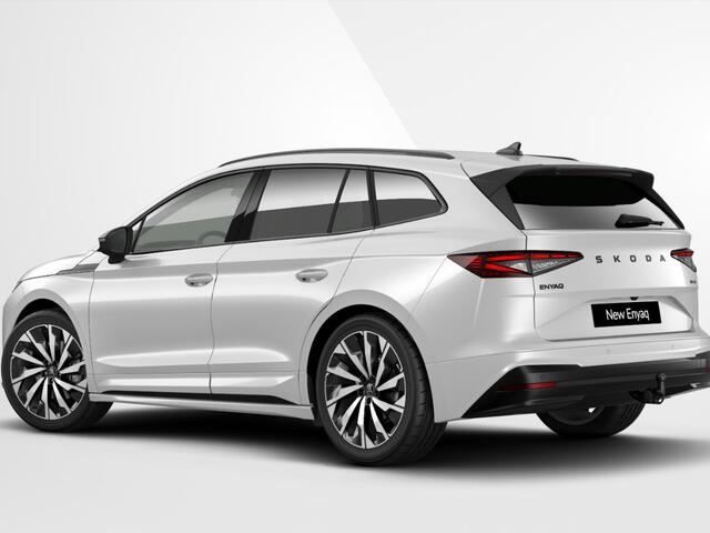 Skoda Enyaq iV Sportline Elektromotor 210 kW / 286 PK SUV Elektri | Panorama dak | Trekhaak Wegklapbaar | 21'' Lichtmetalen velgen | 2000,- inruilvoordeel!!
