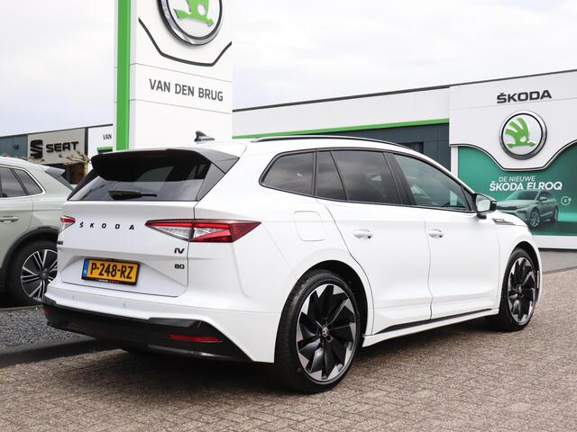 Skoda Enyaq iV 80 Sportline | Stoelverwarming voor & achter | Adaptieve cruise control | 21" lichtmetalen velgen | Achteruitrijcamera |