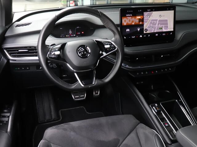 Skoda Enyaq iV 80 Sportline | Stoelverwarming voor & achter | Adaptieve cruise control | 21" lichtmetalen velgen | Achteruitrijcamera |