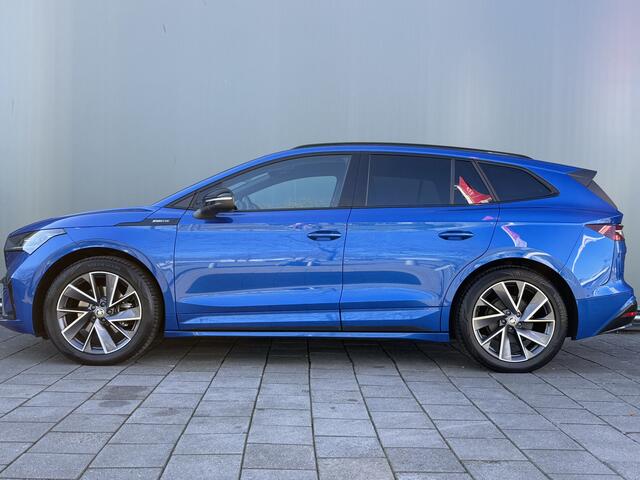 Skoda Enyaq iV BWJ 2022 | 60 Sportline | SPORTSTOELEN | CLIMA | CAMERA | VERW STOELEN | VERW STUUR | ZWARTE HEMEL |