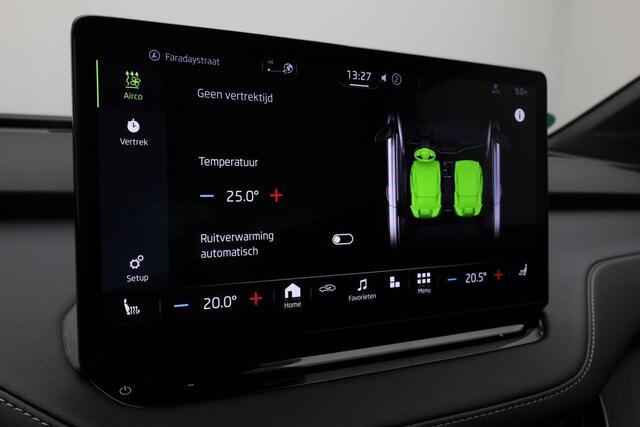 Skoda Enyaq iV Coupé 60 Sportline 179 pk 58 kWh | Panoramadak | Matrix LED | Leder/alcantara | Geheugenstoel | Achteruitrijcamera | Stoelverwarming | Navigatie