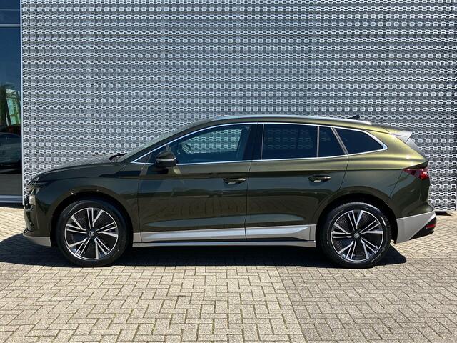 Skoda Enyaq iV 85 Selection 286 PK | Elektrische achterklep | 20" Lichtmetalen velgen | Olibo Green |
