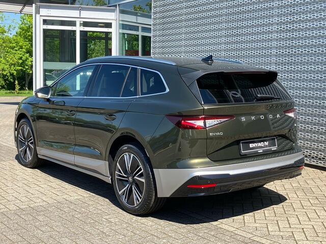 Skoda Enyaq iV 85 Selection 286 PK | Elektrische achterklep | 20" Lichtmetalen velgen | Olibo Green |