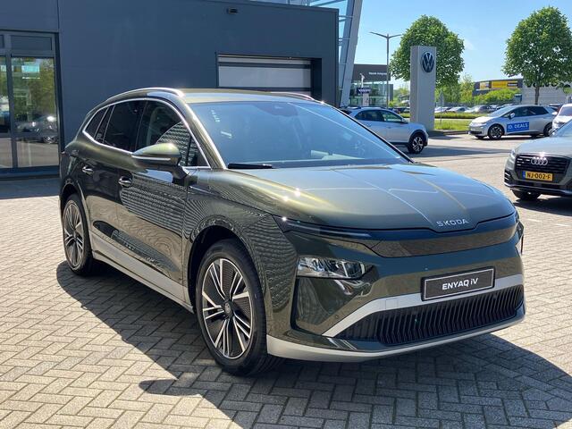 Skoda Enyaq iV 85 Selection 286 PK | Elektrische achterklep | 20" Lichtmetalen velgen | Olibo Green |
