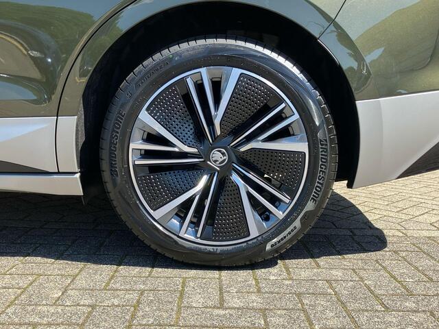 Skoda Enyaq iV 85 Selection 286 PK | Elektrische achterklep | 20" Lichtmetalen velgen | Olibo Green |