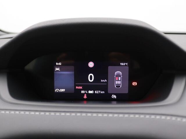 Skoda Enyaq iV 85 Sportline 77KW 286PK Pano-Schuifkanteldak, Warmtepomp, Achteruitrijcamera, Navigatie, Keyless, Matrix-LED, Stoel-Stuurverwarming, Trekhaak, 20" LM Velgen