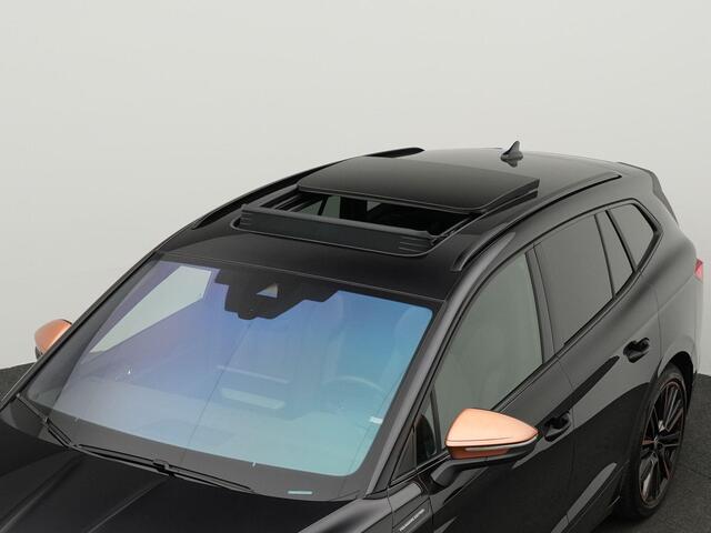 Skoda Enyaq iV 80 204 pk Founders Edition Black | Warmtepomp | Panoramadak | Leder | Privacy glas | 21 inch