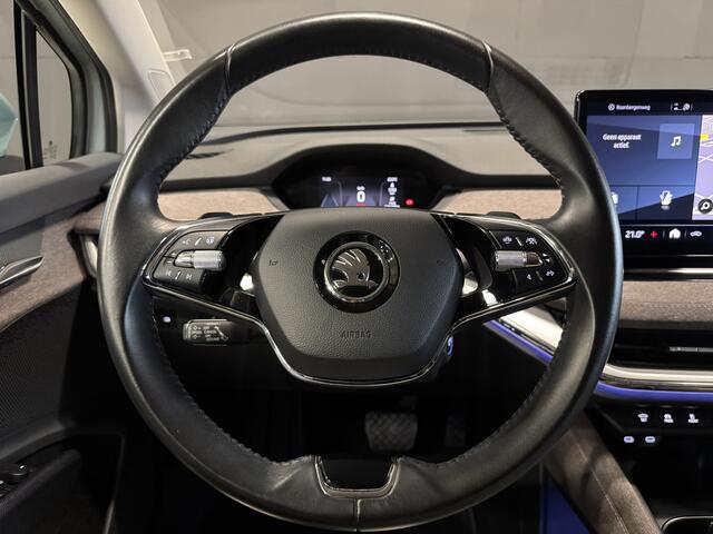 Skoda Enyaq iV 60 First Edition | Camera | Elektr. stoel + geheugen | Adaptive cruise | Carplay | Stoelverwarming