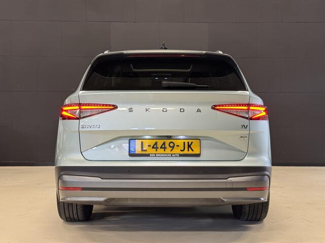 Skoda Enyaq iV 60 | Pano | Leder | Memory | Sfeerverlichting | Camera | Stoel/stuurverwarming | Adaptive cruise | Carplay