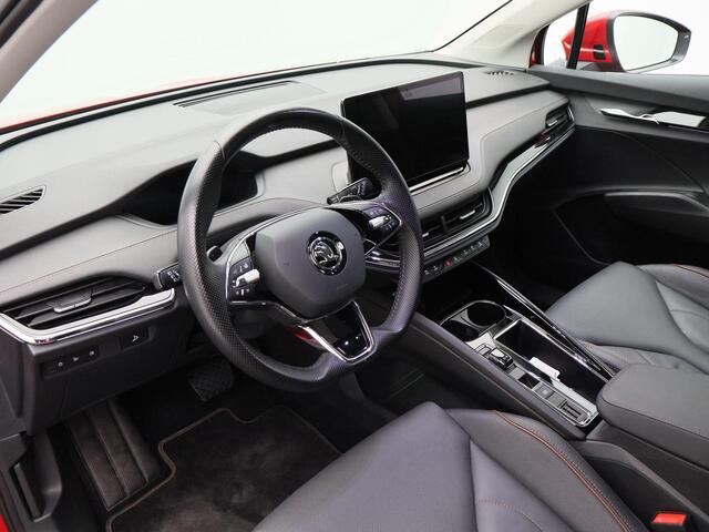 Skoda Enyaq iV 80 204 Pk | Camera | Trekhaak | Carplay | Elektrische Stoel | Elektrische Achterklep | Full LED | 21 Inch | 42.264 Km!!