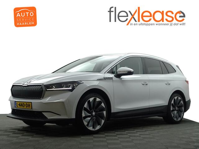 Skoda Enyaq iV 60+ Sportline- Warmtepomp, Design Leder Interieur, Sfeerverlichting, Standkachel, Xenon Led