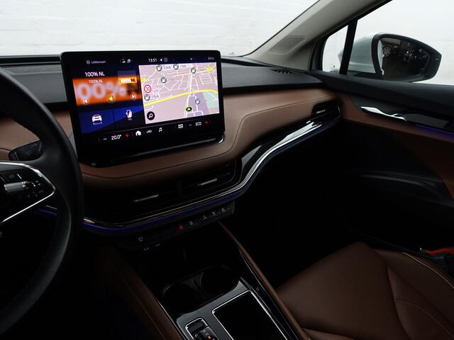 Skoda Enyaq iV 60+ Sportline- Warmtepomp, Design Leder Interieur, Sfeerverlichting, Standkachel, Xenon Led