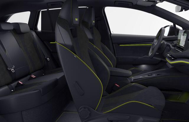 Skoda Enyaq iV 85X RS / Business Upgrade pakket - Advanced / Panoramadak / 21" lichtmetalen velgen Vision / ¤2000 inruilpremie