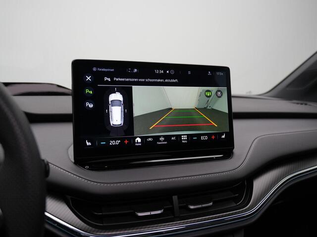 Skoda Enyaq iV 80X 265 pk Sportline | Warmtepomp | Panoramadak | Gegeugenstoel | Matrix LED | Stuur-/stoelverwarming | Leder/alcantara