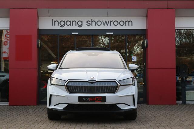 Skoda Enyaq iV 80 | Origineel NL | ¤17.767,- Netto | Camera | Panoramadak | HUD | ACC | Trekhaak | Winter Pakket | Leder |