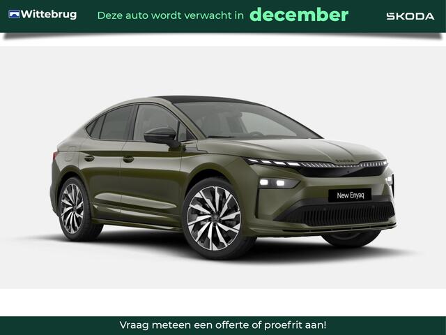 Skoda Enyaq iV Coupé 85 Sportline / Trekhaak / Business Upgrade pakket - Advanced / 21" lichtmetalen velgen Supernova / ¤2000 inruilpremie