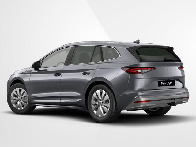 Skoda Enyaq iV Business Edition Elektromotor 210 kW / 286 PK SUV | Elektrisch inklapbare trekhaak | Achterbumper en dorpels in carosseriekleur |