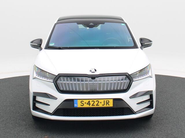 Skoda Enyaq iV Coupé 80 RS | Panoramadak | Full LED | Canton Audio | Adaptive Cruise | Stoelverwarming | Camera | 21 Inch | 80.917 Km!!