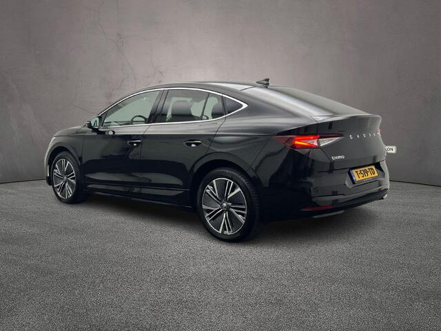 Skoda Enyaq iV Coupé 60 Business Edition Plus 180pk Automaat Panoramadak, Adaptive cruise control, Navigatie, Achteruitrijcamera, Stoelverwarming, Stuurwiel verwarmd, LED koplampen