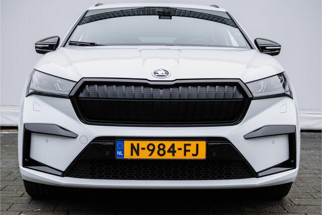 Skoda Enyaq iV 60 Sportline Camera/ Matrix led/ Navigatie/ Carplay/ 21" Lmv/ Stuurverwarming/ Leer-alcantara/ Sportstoelen