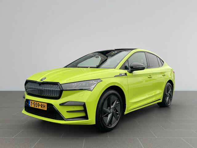 Skoda Enyaq iV Coupé 80 RS | PANO | HUD | Dhoek | Stuur-Stoelverw | Keyless
