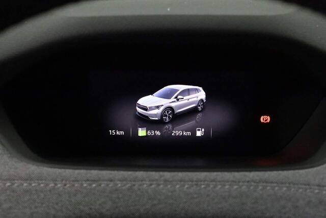 Skoda Enyaq iV Selection 132 kW / 180 pk | ¤ 4.519,- VOORRAADVOORDEEL!!! | 20" Inch Velgen | Achteruitrijcamera | Adaptive Cruise Control | Dodehoekdetectie | Keyless Entry | Stoelverwarming | Stuurwielverwarming