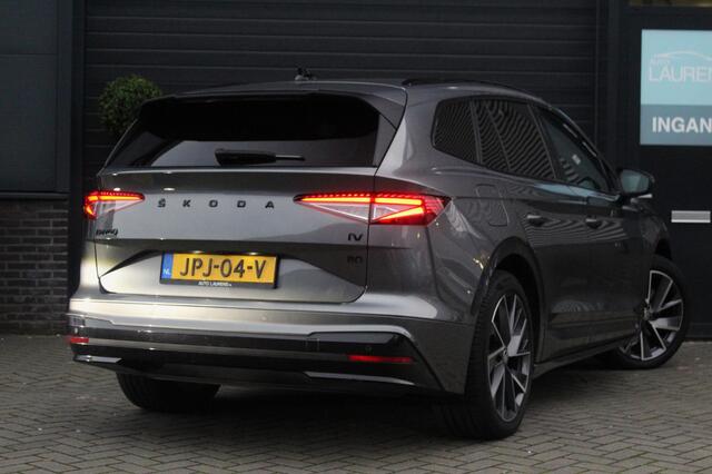 Skoda Enyaq iV 80 Sportline | 96% SOH | Panorama-dak | Warmte pomp | Comfort Seat Plus | Trekhaak | Snelladen