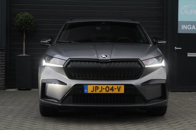 Skoda Enyaq iV 80 Sportline | 96% SOH | Panorama-dak | Warmte pomp | Comfort Seat Plus | Trekhaak | Snelladen