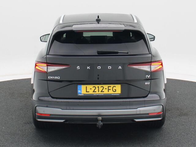 Skoda Enyaq iV 80 204 Pk Automaat | Adaptive Cruise | Stoelverwarming | Stuurverwarming | Navigatie | Trekhaak | 20 Inch | 70.388 Km!!