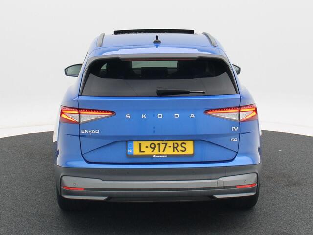 Skoda Enyaq iV 60 | Panoramadak | Adaptive Cruise | Stoelverwarming | 360 Camera | CarPlay | Navigatie | 54.980 Km!!