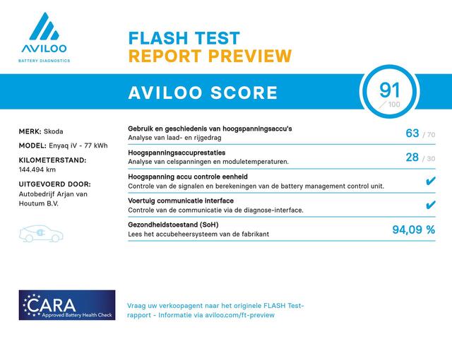 Skoda Enyaq iV 80 ACC, Warmtepomp, Achteruitrijcamera