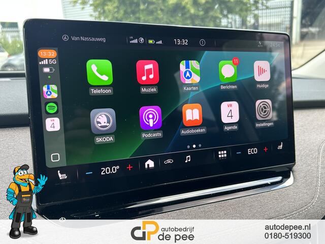 Skoda Enyaq iV 60 First Edition GARANTIE/CLIMA/CARPLAY/ADAP.CRUISE/LICHTMETAAL rijklaarprijs!