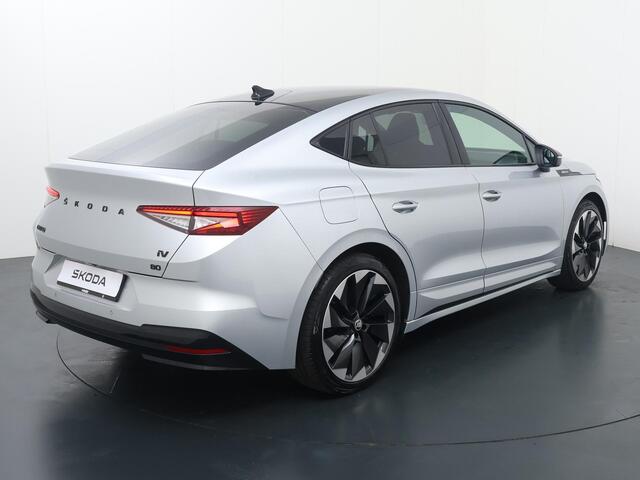 Skoda Enyaq iV Coupé 80 Sportline | 204 PK | SoH 93% | Panoramadak | Matrix LED koplampen | 21" LM velgen | Adaptive cruise control | Virtual pedal achterklep |