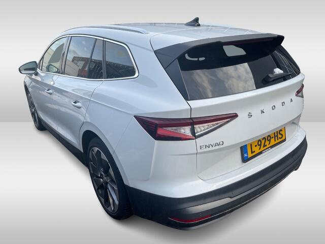 Skoda Enyaq iV 80 First Edition Lederen interieur / Camera / Trekhaak / El verstelbare zetel / Navigatie / Stuurverwarming