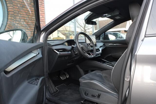 Skoda Enyaq iV 85 Sportline Trekhaak, El stoelen, Camera