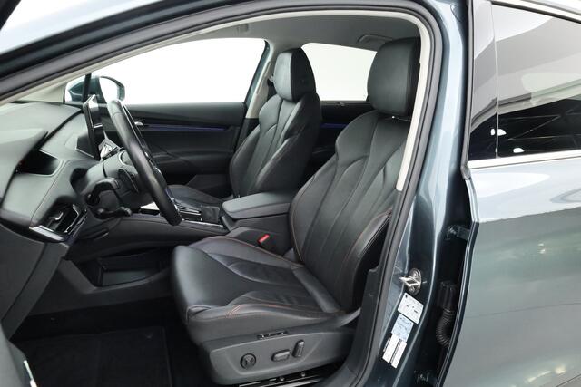 Skoda Enyaq iV 80 First Edition | Leder | Trekhaak | Adapt. Cruise | Camera | Memory seat | Navi | Keyless | CarPlay | Crystal light