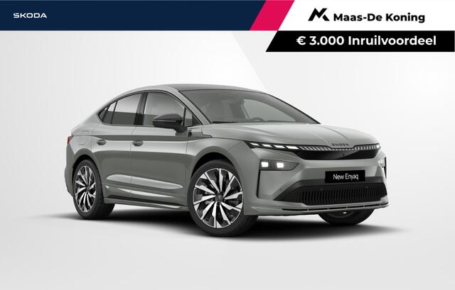 Skoda Enyaq iV coupé 85 Sportline | 21' Supernova | Business Upgrade pakket Advanced | Trekhaak