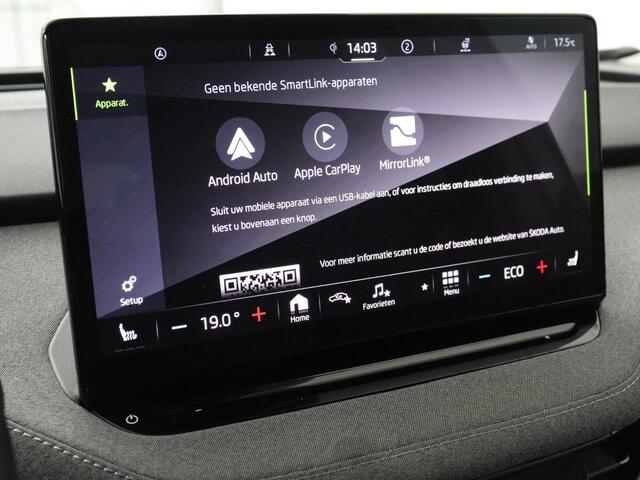 Skoda Enyaq iV 60 | Stoelverwarming | Matrix LED | Camera | Keyless | Stuurverwarming | Carplay | 20'' | Half leder | Navigatie | Chroom Pack | Digital Cockpit | Cruise control | Climate control