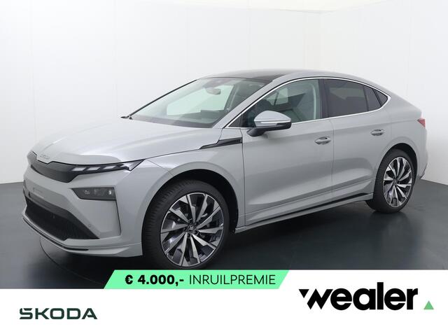 Skoda Enyaq iV Coupé 85 Business Edition 286 PK | Trekhaak | 21" lichtmetalen velgen | Lounge Interieur pakket |